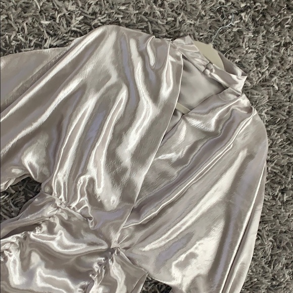 ASOS Balloon Sleeve Party Dress - Picture 4 of 4